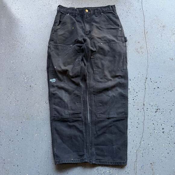 Carhartt Other - 90s Faded Distressed Carhartt Double Knee Work Pants 30x30